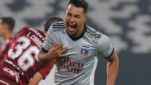 Iván Morales, el 9 de Colo Colo