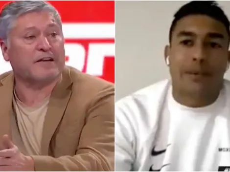 El tenso pero chistoso encontrón de Iván Morales con Patricio Yáñez