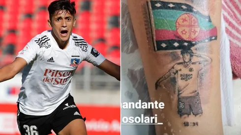 Uno de los tatuajes dedicados a Solari.