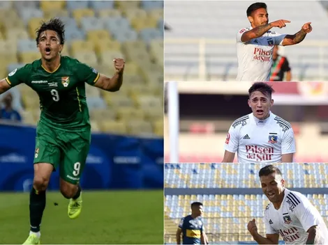 La formación de Colo Colo con Marcelo Moreno Martins