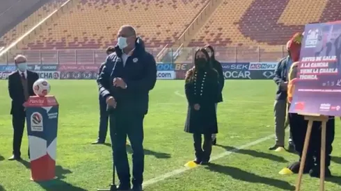 Hoy se realizó la inspección al estadio Santa Laura | Foto: captura