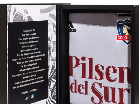 Full HD: así será la caja edición especial de la camiseta de Colo Colo