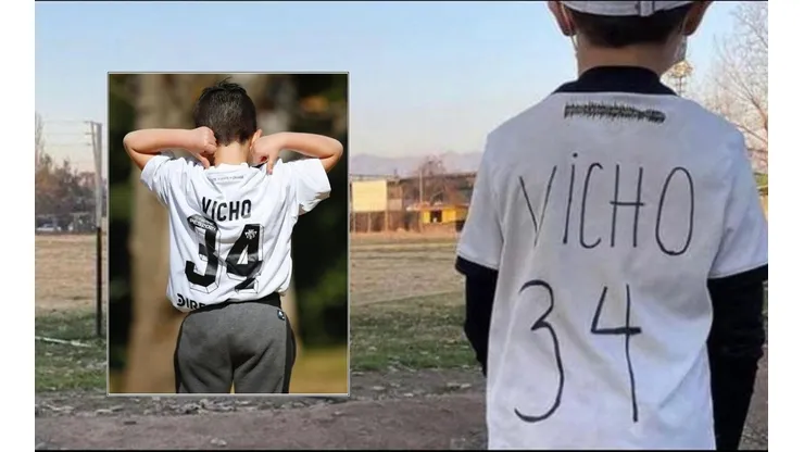 El regalo que hizo llegar Colo Colo al fanático de Vicente Pizarro | Fotos: captura