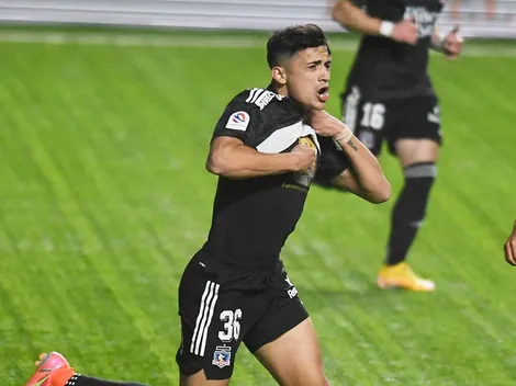 Pablo Solari es pura felicidad tras la victoria de Colo Colo