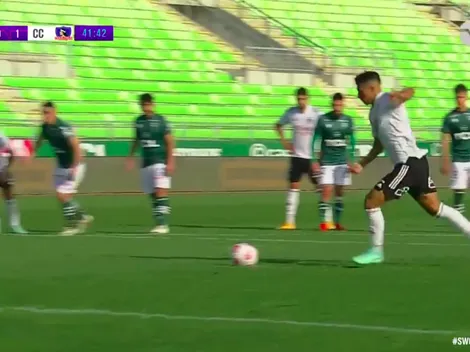 ¡Gol de Colo Colo! Morales celebra su cumpleaños con un lindo penal
