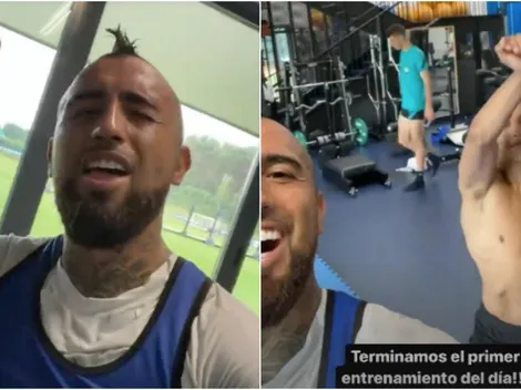 Vidal suda la gota gorda en el Inter y Alexis se saca los paso prohibidos