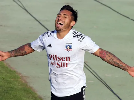 Marcos Bolados irradia felicidad por su doblete en Colo Colo