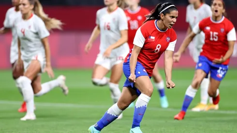 Karen Araya anotó el primer gol de la Roja Femenina en unos Juegos Olímpicos.