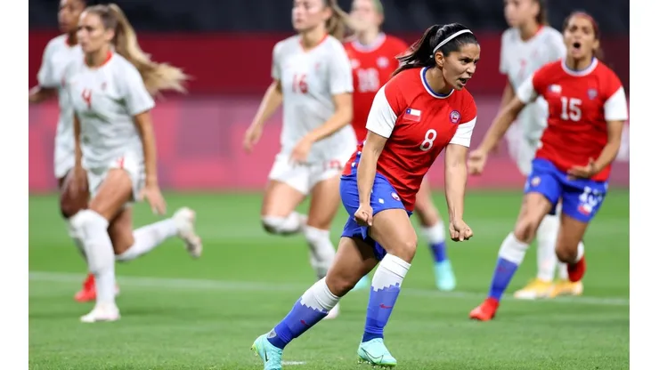 Karen Araya anotó el primer gol de la Roja Femenina en unos Juegos Olímpicos.