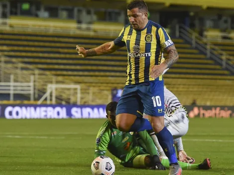 El señor golazo de Vecchio en la Copa Sudamericana