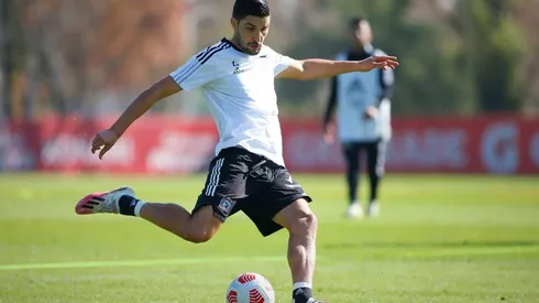 Nicolás Blandi se fue de Colo Colo.