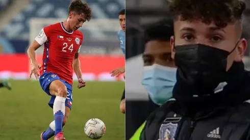 Luciano Arriagada espera su oportunidad en Colo Colo