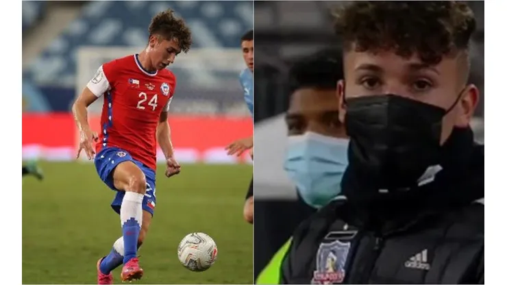 Luciano Arriagada espera su oportunidad en Colo Colo
