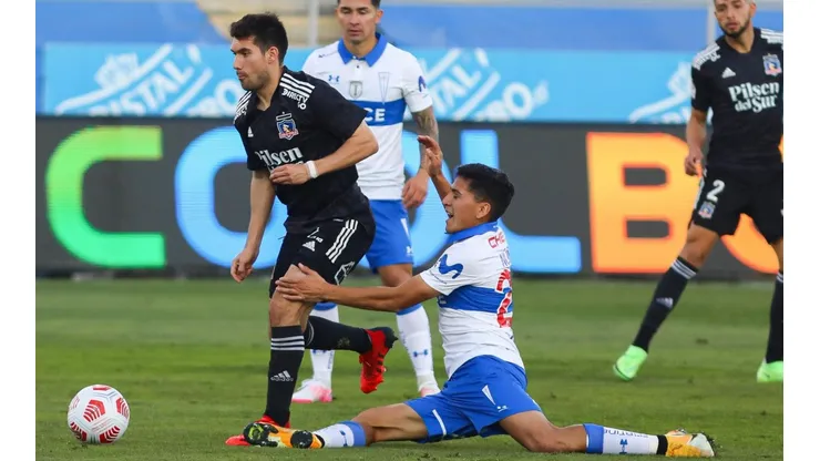 César Fuentes fue uno de los buenos valores de Colo Colo en San Carlos de Apoquindo.