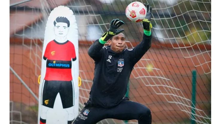 Omar Carabalí en Colo Colo