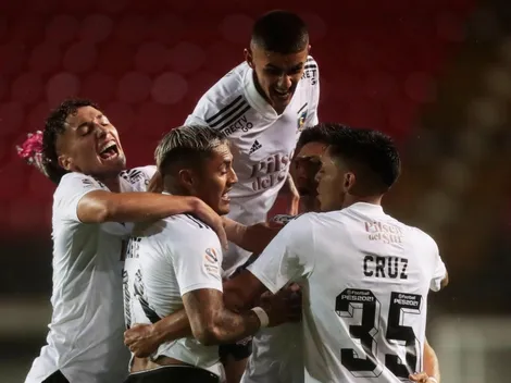 Matías Zaldivia chocho con los juveniles de Colo Colo