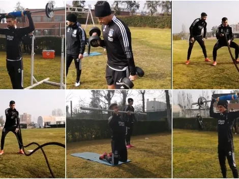 Colo Colo realiza intensa preparación física para enfrentar a la UC