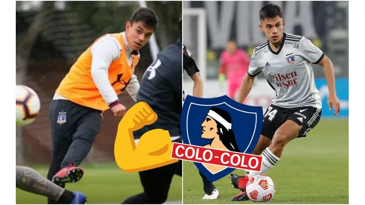 El Vicho Pizarro tuvo una notable evolución física para jugar en el Cacique.