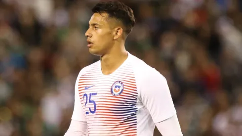 Iván Morales debutó por la Roja en un amistoso ante México el 2019.