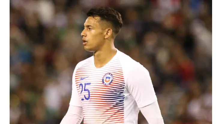 Iván Morales debutó por la Roja en un amistoso ante México el 2019.