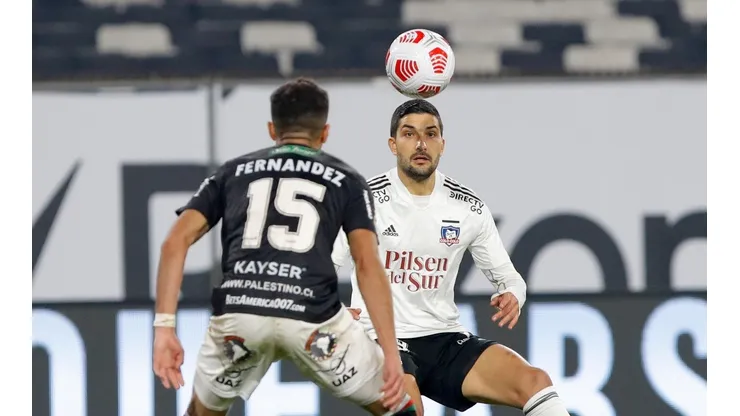 En Colo Colo buscan la salida de Nicolás Blandi.