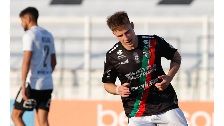Bruno Barticciotto anotó el primer descuento para Palestino.