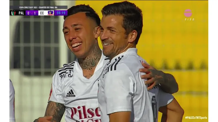 Martín Rodríguez y Gabriel Costa se fabricaron el primer gol del Cacique.