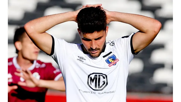 Nicolás Blandi, uno de los peores de Colo Colo