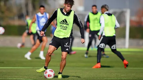 Luciano Arriagada retornó al Monumental | Foto: Colo Colo Oficial