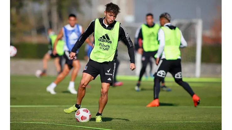 Luciano Arriagada retornó al Monumental | Foto: Colo Colo Oficial