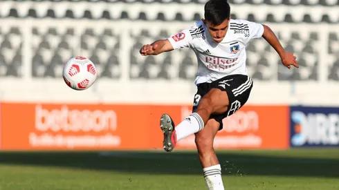 Vicente Pizarro fue titular ante Palestino.