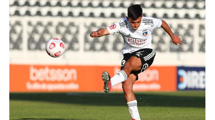Vicente Pizarro fue titular ante Palestino.