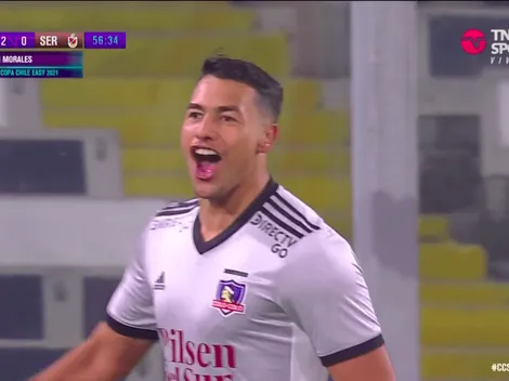 Iván Morales está en llamas y aumenta la ventaja para Colo Colo