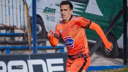 Pablo Mouche anotó su primer gol en el fútbol uruguayo.