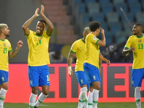 Formación: Brasil va con lo mejor que tiene para enfrentar a Chile