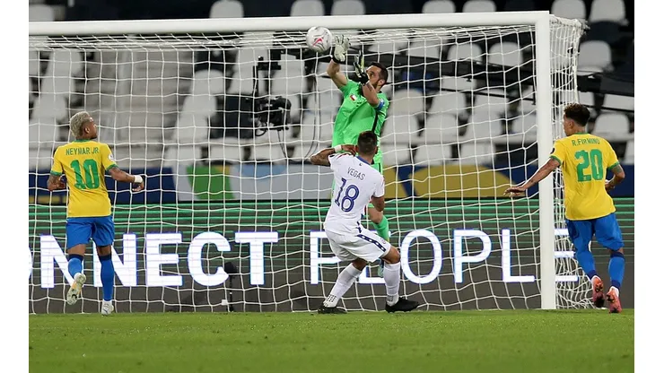 Claudio Bravo vs Brasil