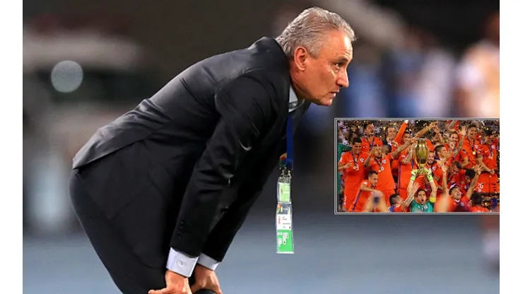 El seleccionador de Brasil recordó el bicampeonato de Chile | Foto: Getty Images, archivo.