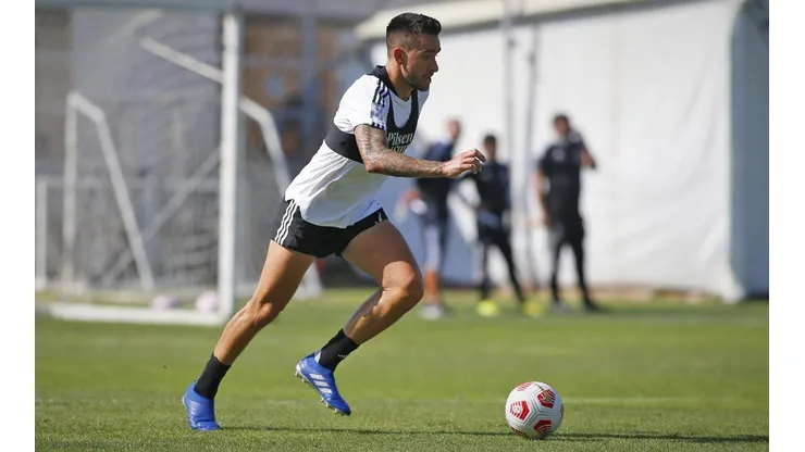 Zaldivia se "apretó" en los entrenamientos previos.
