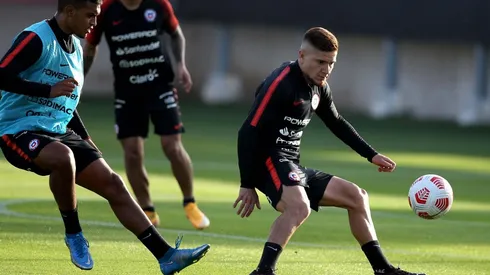 Leonardo Gil participó de los microciclos de la Roja.