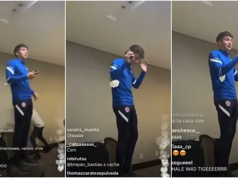 Arriagada la rompe toda en su bautizo en la Roja