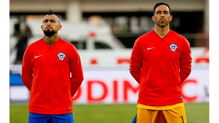 Arturo Vidal y Claudio Bravo han sido protagonistas en La Roja | Foto: Agencia Uno