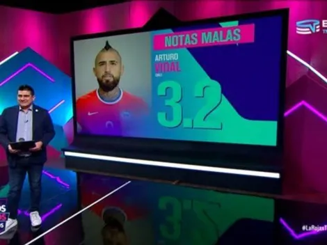 Vega saca el lápiz rojo para reprobar a Vidal: "Se cansa y no dura mucho"