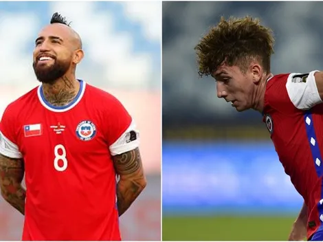 El saludo del Rey Arturo a su “niño” Luciano Arriagada tras debutar