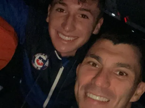 Gary Medel felicitó a Arriagada por su debut en la Roja