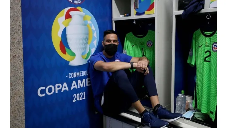 Claudio Bravo está disfrutando atajar para Chile en esta Copa América.