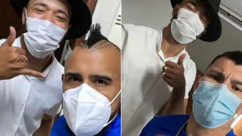 ¡El barbero de la selección!