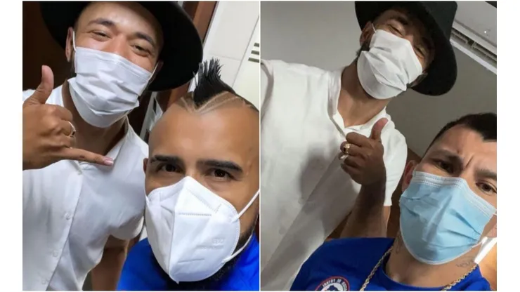 ¡El barbero de la selección!