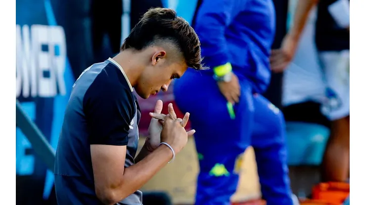 Pablo Solari llegó a rezar por el momento que vivía Colo Colo luchando por no descender.