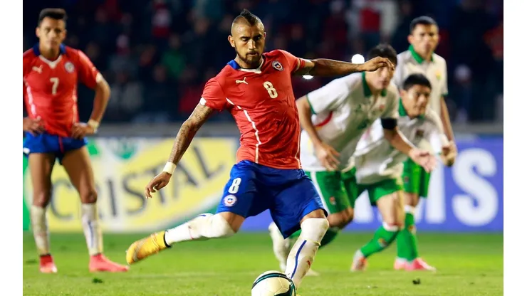 Arturo Vidal le ha convertido cinco goles a Bolivia con la camiseta de la Roja.