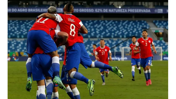 Ben Brereton anotó su primer gol con la Roja.
